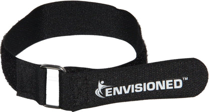 Premium Cinch Straps with Stainless Steel Metal Ring (Buckle), Reusable Durable Hook and Loop, Multipurpose Securing Straps 1" X 30" - 8 Pack plus 2 Bonus Original 3/4" X 8" Cinch Straps
