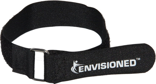 Premium Cinch Straps with Stainless Steel Metal Ring (Buckle), Reusable Durable Hook and Loop, Multipurpose Securing Straps 1" X 30" - 8 Pack plus 2 Bonus Original 3/4" X 8" Cinch Straps